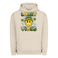 Pigment French Oak lucky vibes Urban Hoodie - MaliasSmallBusiness