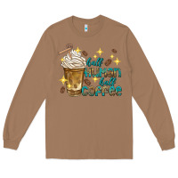 Toasted Coconut half human half coffee Long Sleeve Tee - texasbilliewilder