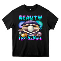 Black Beauty Lies Within Heavy Core Tee - CowhideDigitalArt