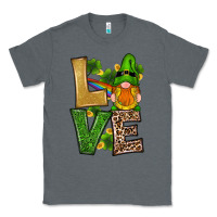 Charcoal Heather st patricks day gnomes shamrock love Classic Tee - RanaPortraitStore