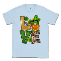 Dusty Blue st patricks day gnomes shamrock love Classic Tee - RanaPortraitStore