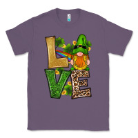 Lavender st patricks day gnomes shamrock love Classic Tee - RanaPortraitStore