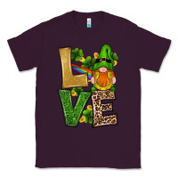 Plum st patricks day gnomes shamrock love Classic Tee - RanaPortraitStore