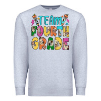 Heather Grey team fourth grade Premium Sweatshirt - JahusDesignShop
