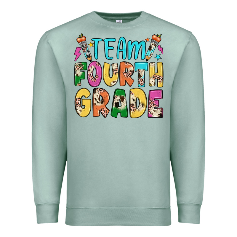 Team Fourth Grade Premium Sweatshirt by JahusDesignShop | Teevron