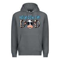 Rock holy cow i'm dad Premium Hoodie - MaliasSmallBusiness