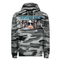 Slate Camo holy cow i'm dad Premium Hoodie - MaliasSmallBusiness