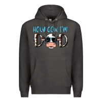 Smoke holy cow i'm dad Premium Hoodie - MaliasSmallBusiness