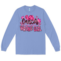 Colony Blue cancer picked the wrong girl Long Sleeve Tee - RanaPortraitStore