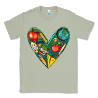 Matcha teacher  heart Classic Tee - texasbilliewilder