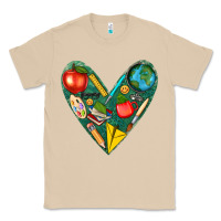 Mushroom teacher  heart Classic Tee - texasbilliewilder