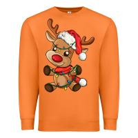 Carrot baby christmas reindeer Premium Sweatshirt - AdoDesignShop