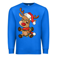 True Royal baby christmas reindeer Premium Sweatshirt - AdoDesignShop