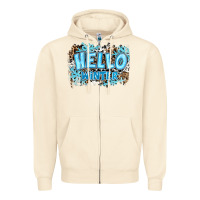 Sandshell hello winter Zipper Hoodie - RanaPortraitStore