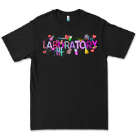 Black Valentine Laboratory Premium Tee - CowhideDigitalArt