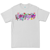 Dove Grey Valentine Laboratory Premium Tee - CowhideDigitalArt