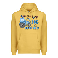 Antique Gold promoted to big brother Premium Hoodie - MaliasSmallBusiness