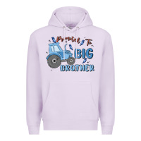Lilac promoted to big brother Premium Hoodie - MaliasSmallBusiness