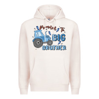 Pale Pink promoted to big brother Premium Hoodie - MaliasSmallBusiness