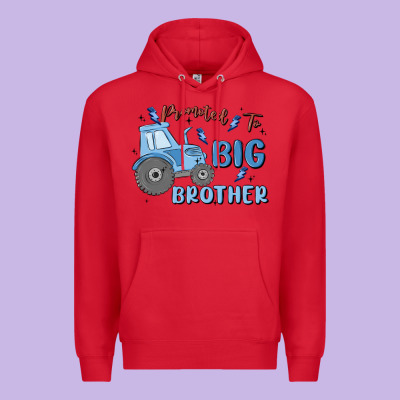 Promoted To Big Brother Premium Hoodie Designed By Maliassmallbusiness