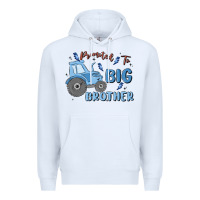 White promoted to big brother Premium Hoodie - MaliasSmallBusiness