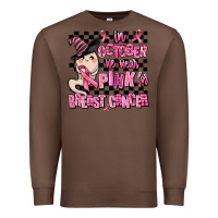 Chestnut in october we wear pink for breast cancer Premium Sweatshirt - AdoDesignShop