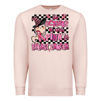Pale Pink in october we wear pink for breast cancer Premium Sweatshirt - AdoDesignShop