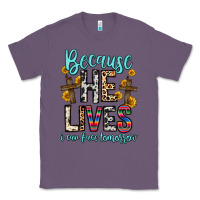 Lavender because he lives i can face tomorrow Classic Tee - Zillion Design Studio