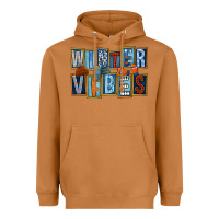 Meerkat winter vibes Heavyweight Hoodie - FaDigitalArtStudio