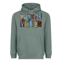 Sage winter vibes Heavyweight Hoodie - FaDigitalArtStudio