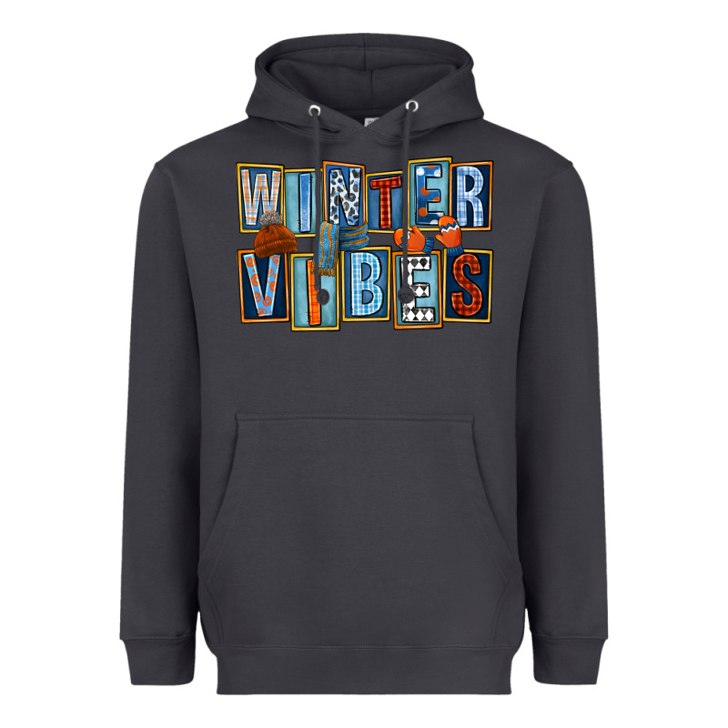 Winter Vibes Heavyweight Hoodie by FaDigitalArtStudio | Teevron