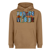 Toasted Coconut winter vibes Heavyweight Hoodie - FaDigitalArtStudio
