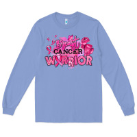 Colony Blue breast cancer warrior Long Sleeve Tee - RanaPortraitStore
