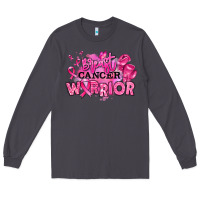 Smoke breast cancer warrior Long Sleeve Tee - RanaPortraitStore