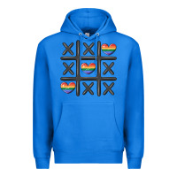 True Royal pride tic tac toe Premium Hoodie - MaliasSmallBusiness
