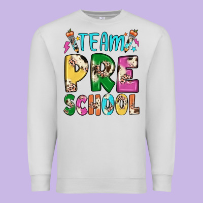Team Preschool Premium Sweatshirt Designed By Jahusdesignshop