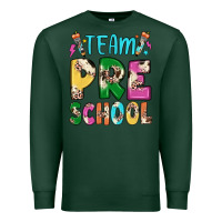 Sports Green team preschool Premium Sweatshirt - JahusDesignShop