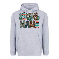 Heather Grey dog mama Heavyweight Hoodie - RacoonDesign