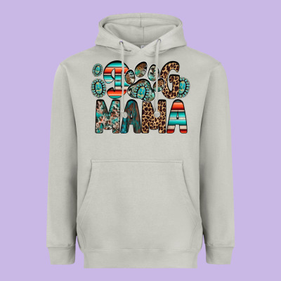 Dog Mama Heavyweight Hoodie Designed By Racoondesign