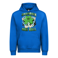 Cobalt shamrock and roll Urban Hoodie - MaliasSmallBusiness