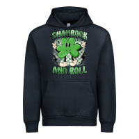 Navy shamrock and roll Urban Hoodie - MaliasSmallBusiness