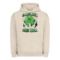Pigment French Oak shamrock and roll Urban Hoodie - MaliasSmallBusiness