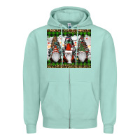 Gnomes Christmas Zipper Hoodie | Teevron