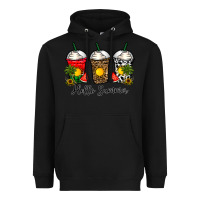 Black hello summer Heavyweight Hoodie - CowhideDigitalArt