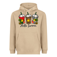 Mushroom hello summer Heavyweight Hoodie - CowhideDigitalArt