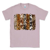 Lilac western animal patterns brushstoke Classic Tee - BarkalooDesign