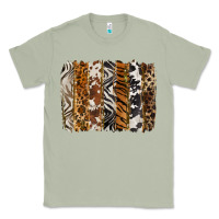Matcha western animal patterns brushstoke Classic Tee - BarkalooDesign