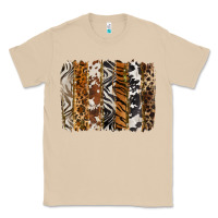 Mushroom western animal patterns brushstoke Classic Tee - BarkalooDesign