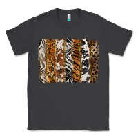 Smoke western animal patterns brushstoke Classic Tee - BarkalooDesign