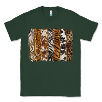 Sports Green western animal patterns brushstoke Classic Tee - BarkalooDesign